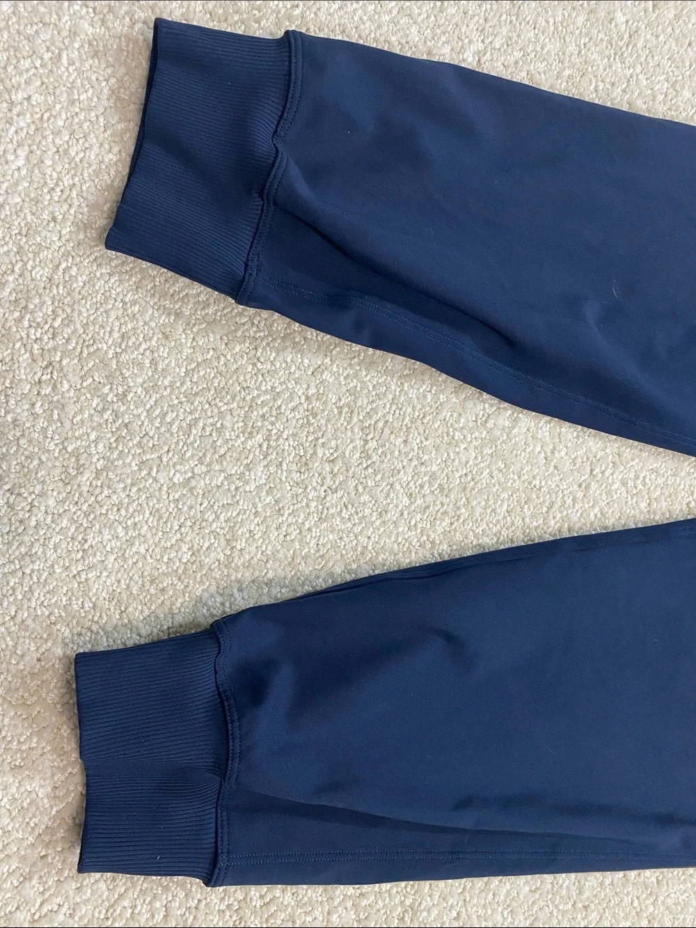 lululemon athletica Women's Navy Track Joggers with Drawcord Size 6